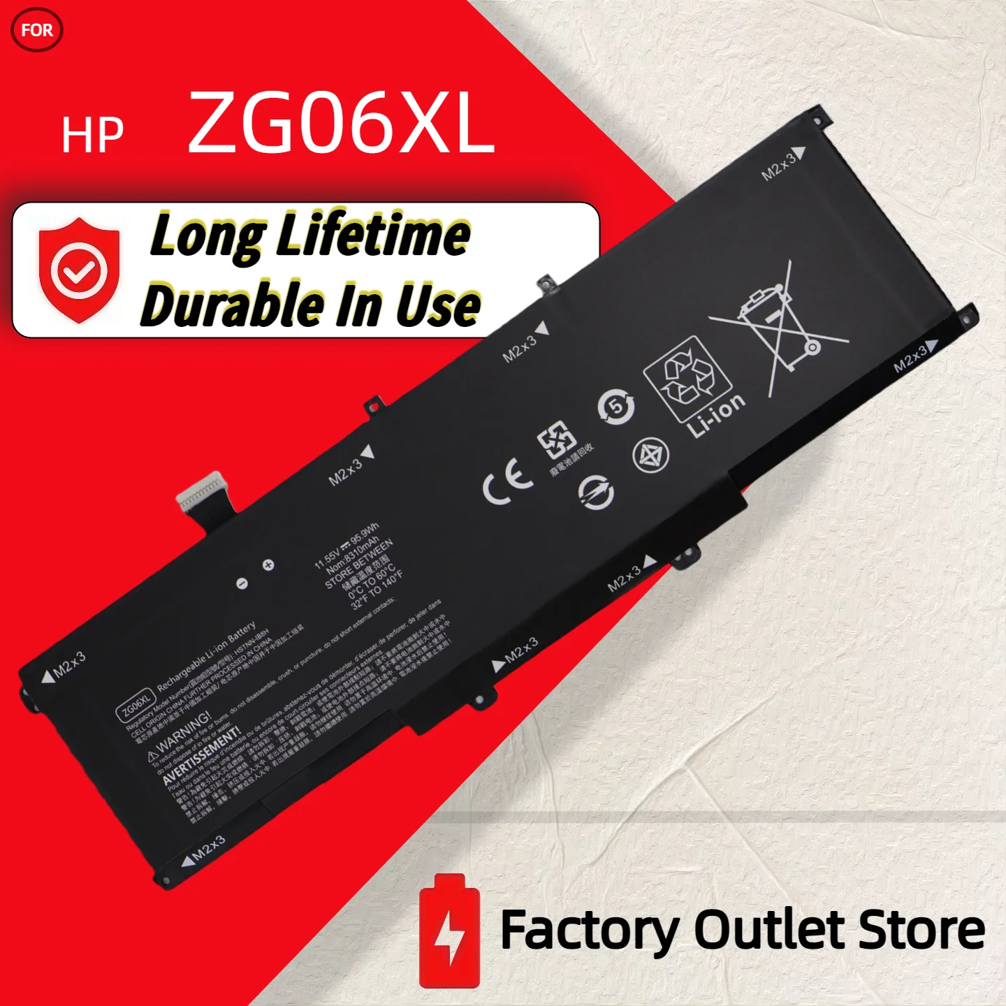 Wholesale And Retail❗❗❗ ZG06XL Battery For HP Elitebook 1050 G1 Series For ZBook Studio X360 G5 Series HSTNN-IB8H HSN-Q11C