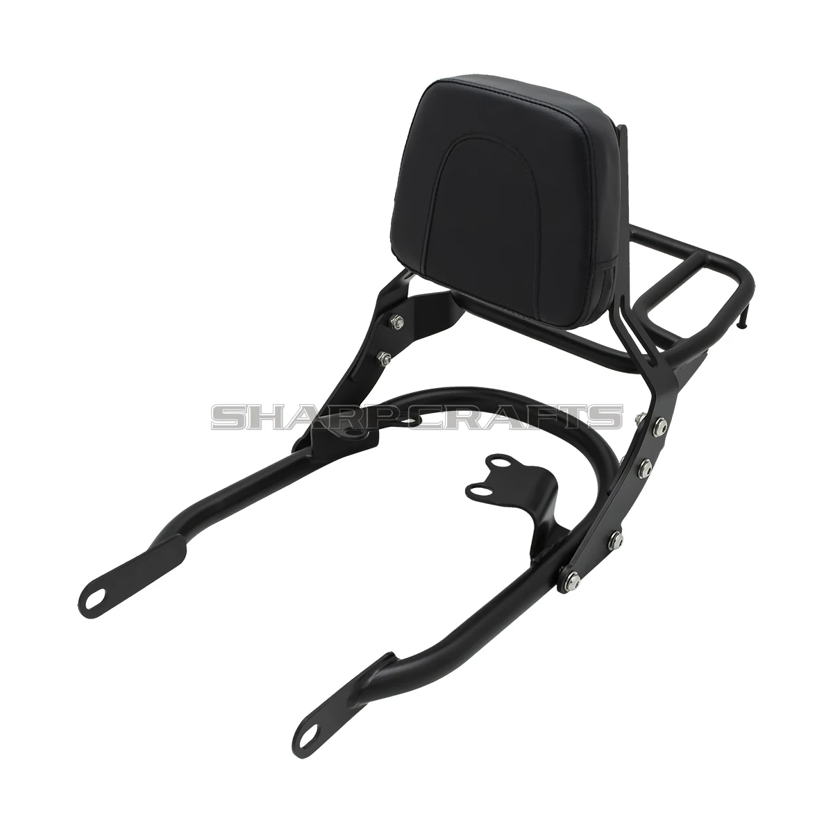 For Triumph Speed Twin 900 Scrambler 900 2024 2023 Passenger Grab Rail Luggage Rack Backrest Sissy Bar Backrest Mount Kit