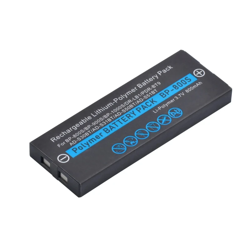For Konica REVIO KD-300Z for Yashica Finecam BP-900S BP-1000S S3 S3L S3R S3X S4 S5 S5R Sharp AD-S31BT BP-800S Battery 2pcs