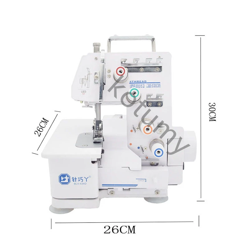 Desktop Overlock Sewing Machine Household Four-thread Lockstitch Sewing Machine Small four-line home office