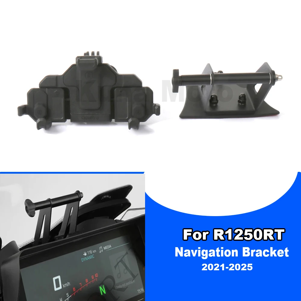 

For BMW R 1250 RT R1250RT 2021-2025 New Motorcycle Navigation Bracket GPS Mount Device Carrier SMART PHONE Adapt Holder ﻿