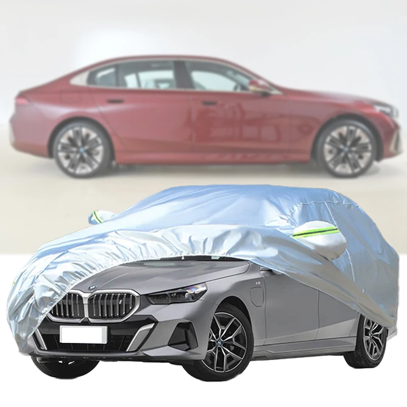 

For BMW I5 Outdoor Protection Full Car Covers Snow Cover Sunshade Waterproof Dustproof Exterior Car Accessories
