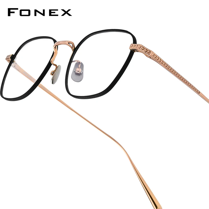 fonex-titanium-glasses-frame-women-new-trendy-brand-design-vintage-retro-square-eyeglasses-men-japanese-ultralight-eyewear-n015r