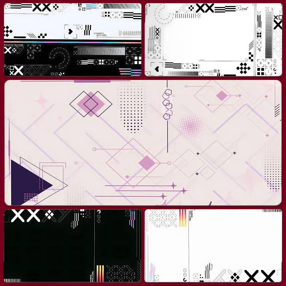 skin shooter P-Printstream Mouse Pad Large Gaming Mousepad with Stitched Edges Thickened Desk Mat PC