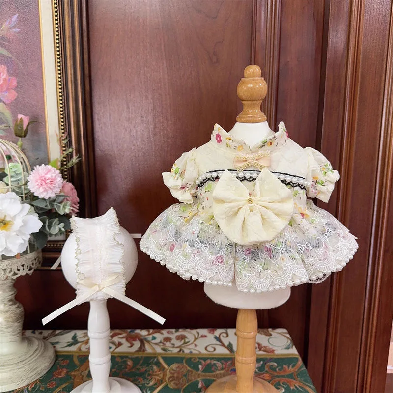 

20cm cotton doll clothes 40mm 10mm doll dress free shipping