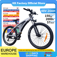HX Q5 E bike 2000W Adults Electric Bike 2000W 48V 20AH 27.5 Inch  Electric Bicycle City E Bikes Mountain e bikes