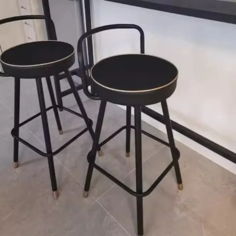 Unique Balcony Bar Stools Nordic Kitchen Aesthetic Makeup Design Dining Chairs Throne Restaurant Gaming Chaise Home Furniture