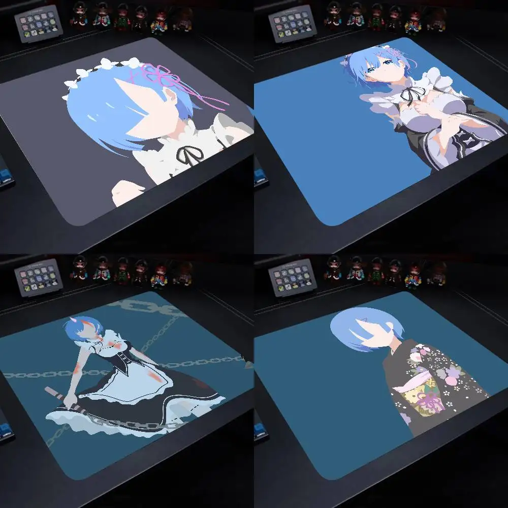 Anime Re Zero Rem Gaming Mouse Pad XS Small Mousepad For PC Gamer Desktop Decoration Office Mouse Mat
