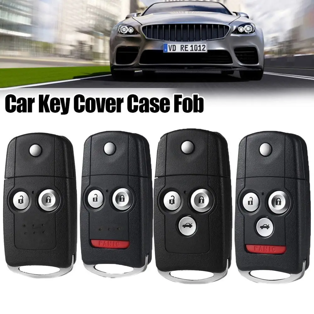 

Flip Remote Key Case 2/3/4 Buttons Modified Automotive Key Car Accessories for Honda/Civic/Accord/Odyssey/ Dio/Fit/Crv/HRV/Jazz