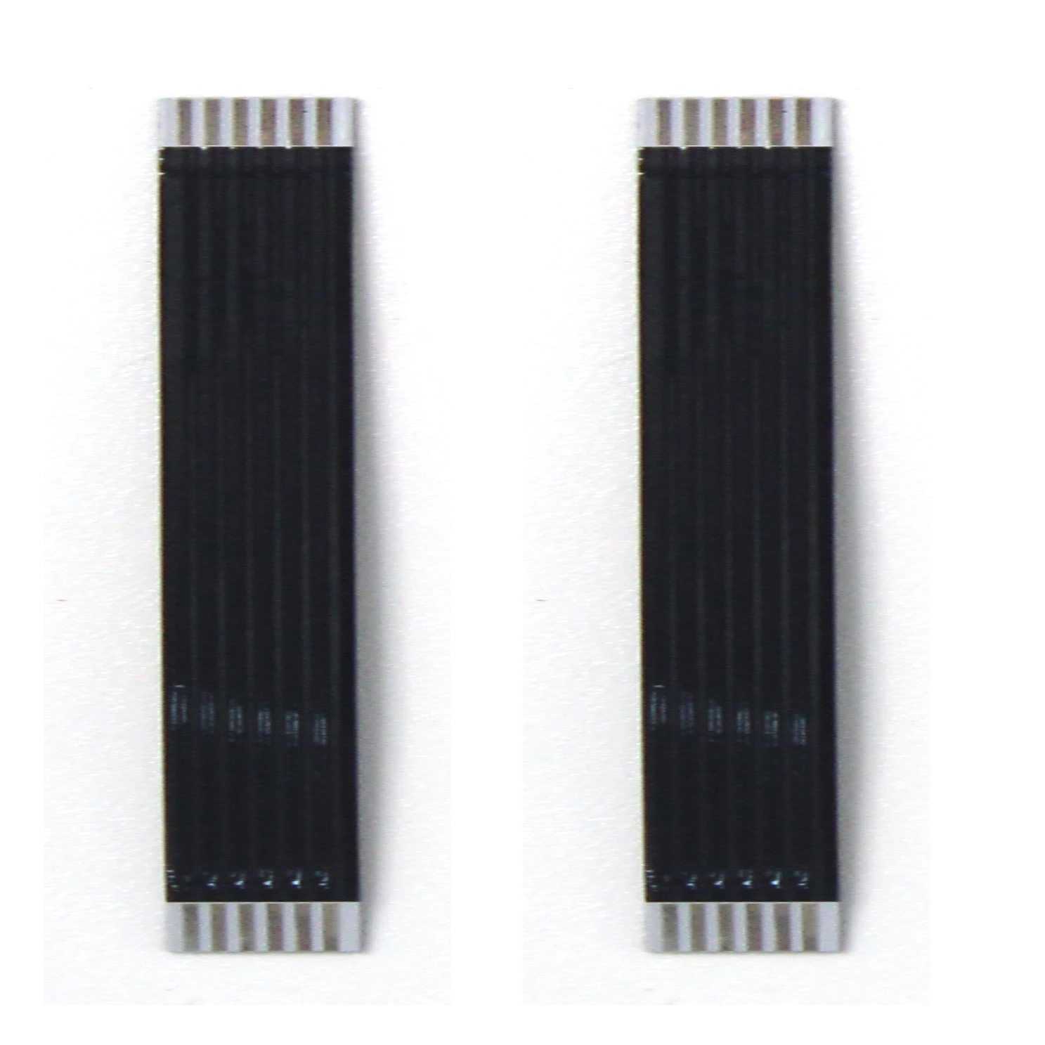 10PCS Black Film FPC/FFC Flexible Flat Cable 0.5mm 1.0mm Pitch Same/Opposite Direction 200mm 4P-40P Adapter Cable