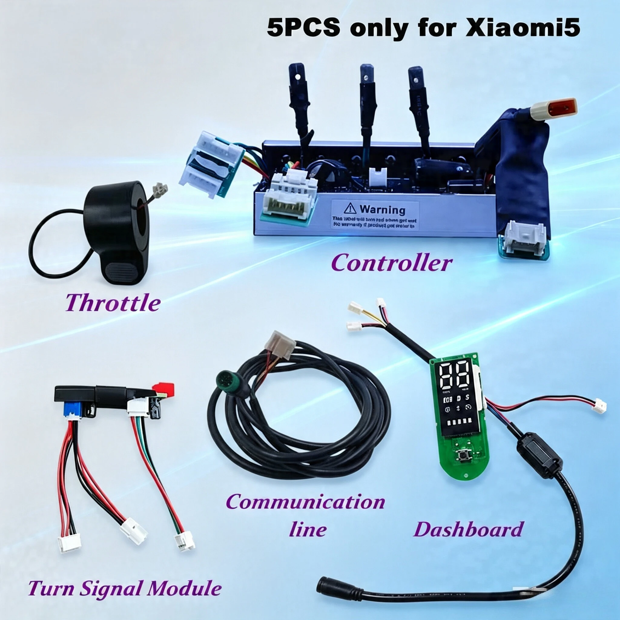 for-xiaomi-5-e-scooter-controller-1200w-24-63v-scooter-tuing-turn-signal-set-speed-limit-unlock-up-to-55km-h
