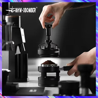 In Stock Mhw-3bomber 58mm 53mm Wdt Distribution Tool 14 Needles Adjustable Espresso Stirrer Distributor Coffee Tools Accessories