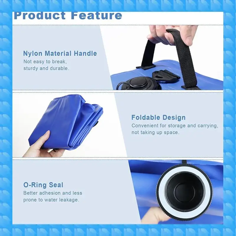 ETRT 4 Pack Canopy Weights Sand Bags For Canopy Weights For Canopy,Gazebo,Canopies Blue