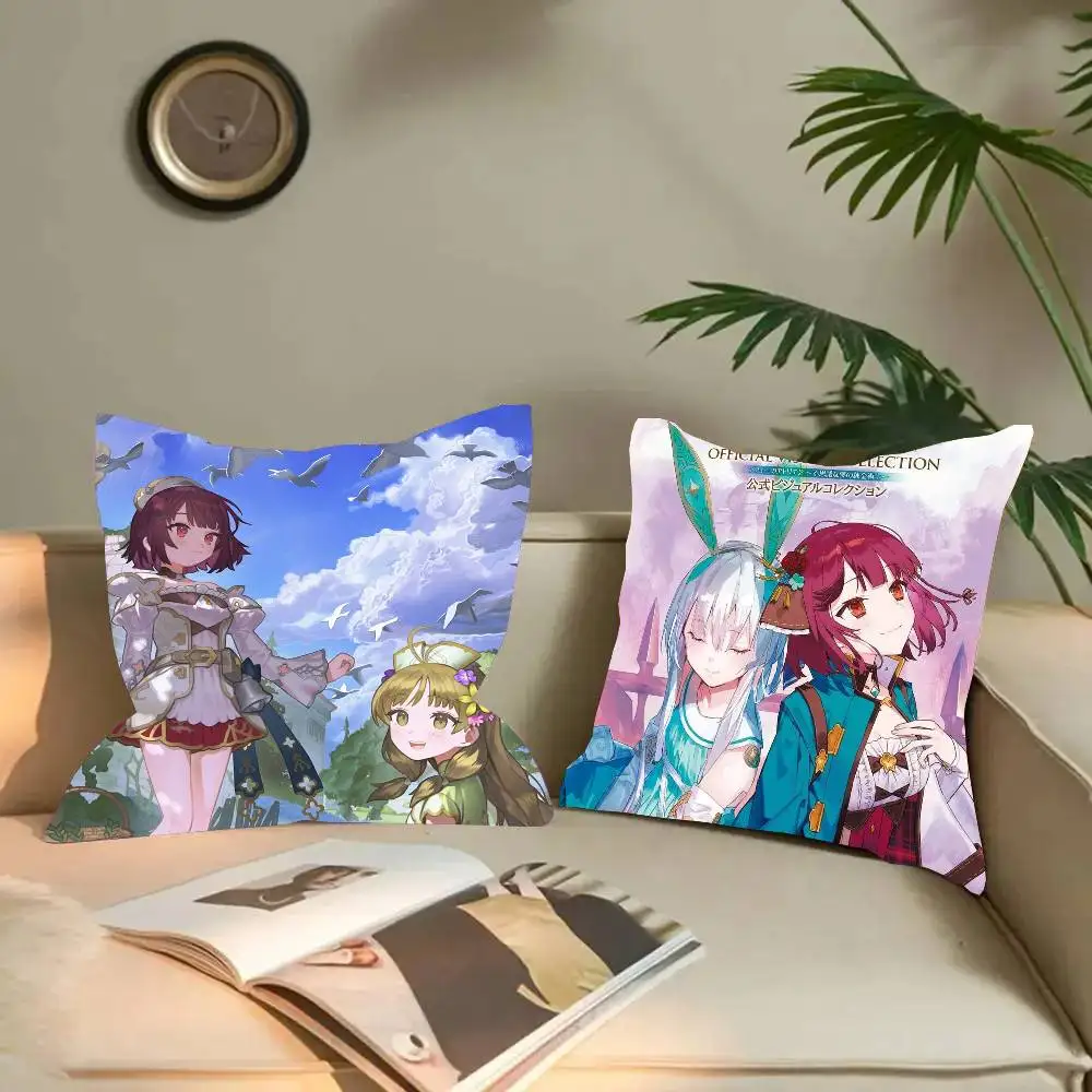 Sophie Anime The Alchemist Of The Mysterious Book Pillow Case Fashion Square Pillowcase Bedroom Sofa Room Ins Decoration Leisure