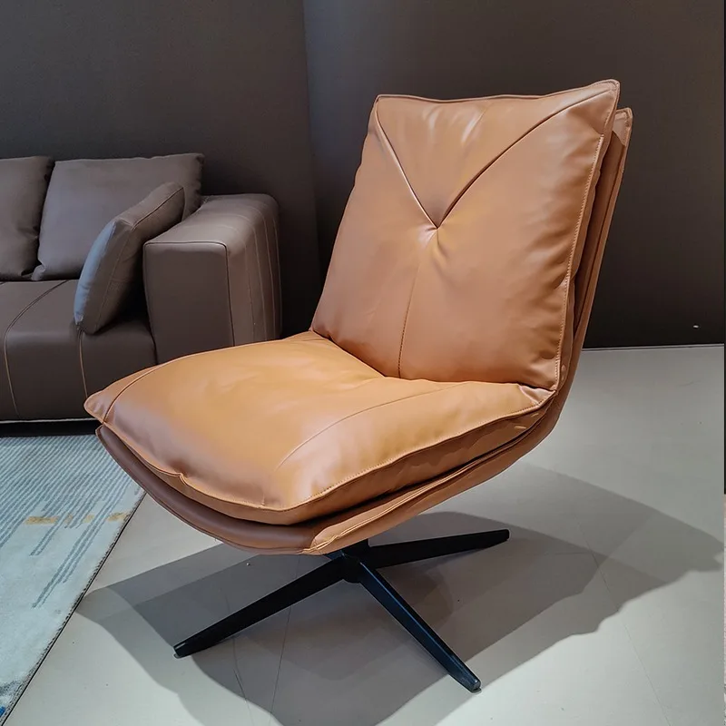 

Modern Swivel Lounge Chair Elegant Leather Design for Stylish Comfort