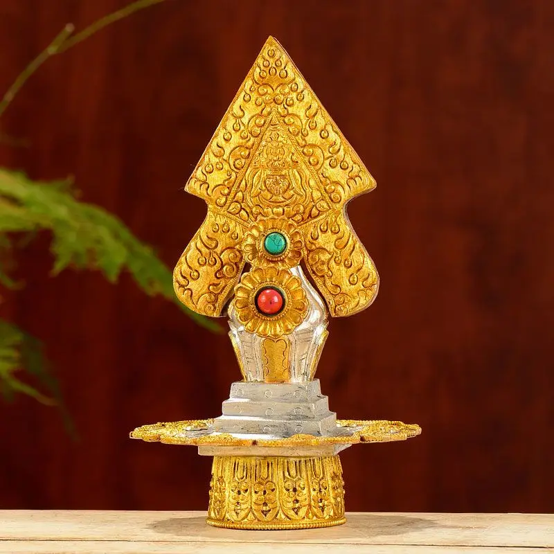 Water and land supply set, home ornament, Buddhist supplies, handmade set, treasure bottle ornament.