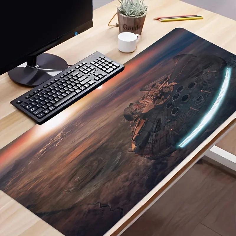 Hot Sell Sunset Aesthetic Large Gaming Mouse Pad Office Desk Mat Computer Keyboard Pad Non-slip Office Desk Room Decor Accessory