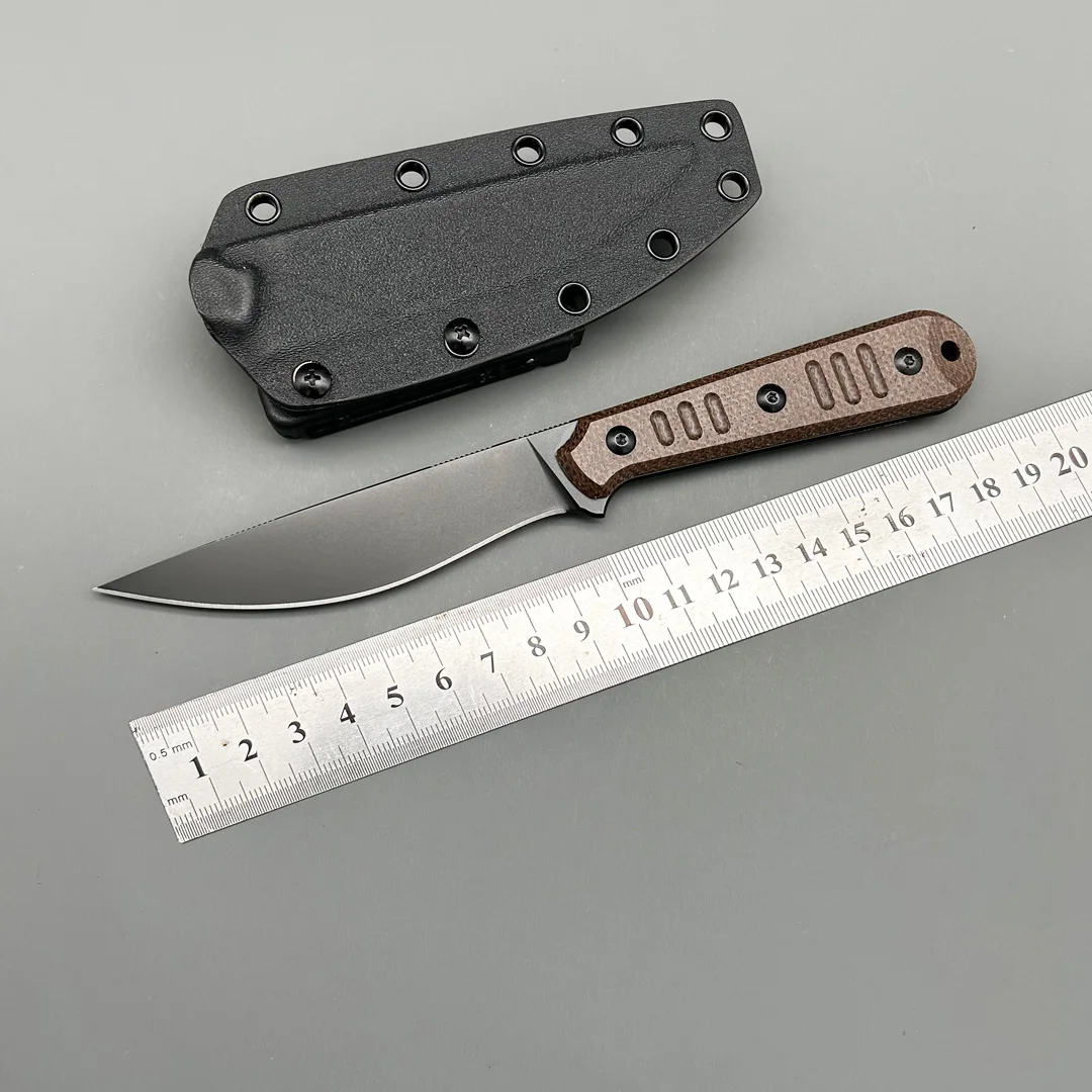 Bastine-silence Magro Straight Pocket Knife Lâmina Fixa Tactical Gear Caça ao ar Livre Camping Defesa N690 Kydex Bainha