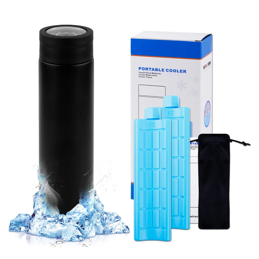 

Портативный термоконтейнер для инсулина и лекарств с термометром для диабетиков