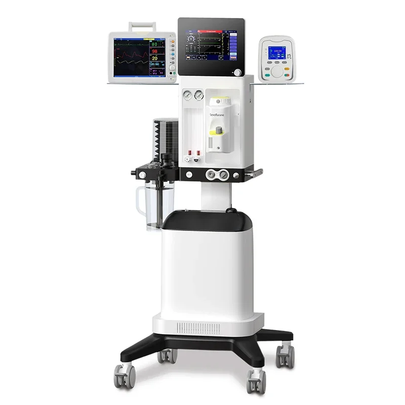 Máquina médica de anasthésia para operação de cirurgia veterinária portátil Maquina de anestesia anestesia hospitalar