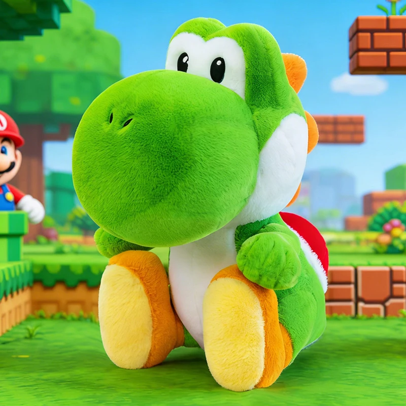 

Плюшевая кукла Super Mario Bros, 70 см, рождественский подарок, милая мягкая игрушка для детей, мальчиков и девочек, праздничный подарок