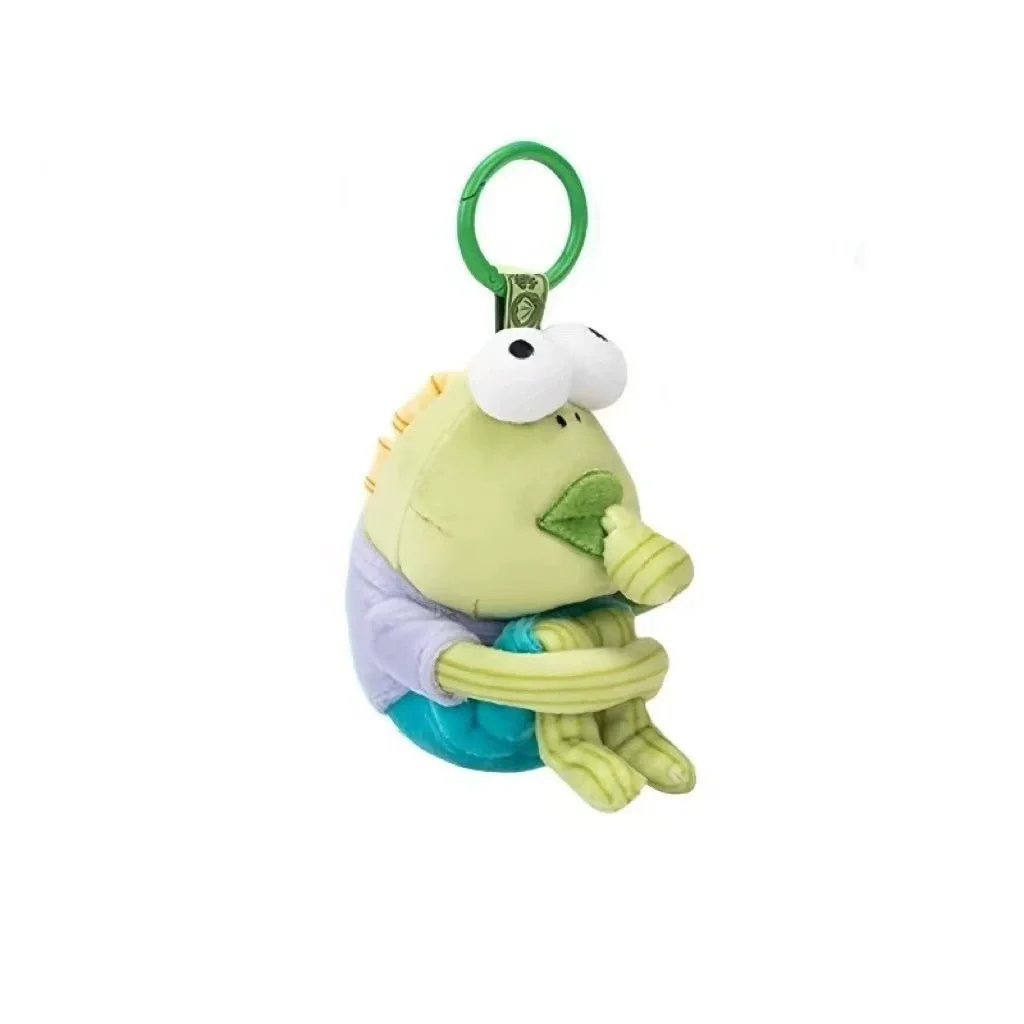 Potdemiel Bikini Bottom Resident Plüschfigur Schlüsselanhänger Taschenanhänger Dekoration Plüsch-Schlüsselanhänger Spielzeug