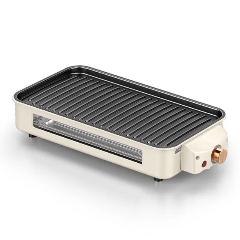 Multifunctional Easy-to-use Electric Barbecue Grill Smokeless Electric BBQ Grill for Home Use with Double-layer Rack