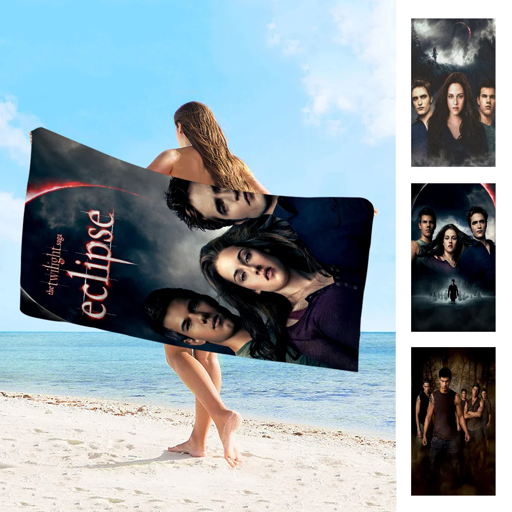 Movie Twilight Big Microfiber Beach Towels Quick Dry Towel Sand Beach Towels Pool Towel For Travel Swim Pool Yoga