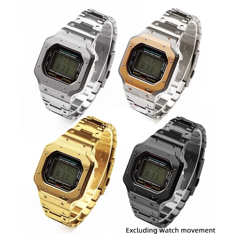 Stainless steel watch case For Casio G-shock DW5600E/BB/HR GW