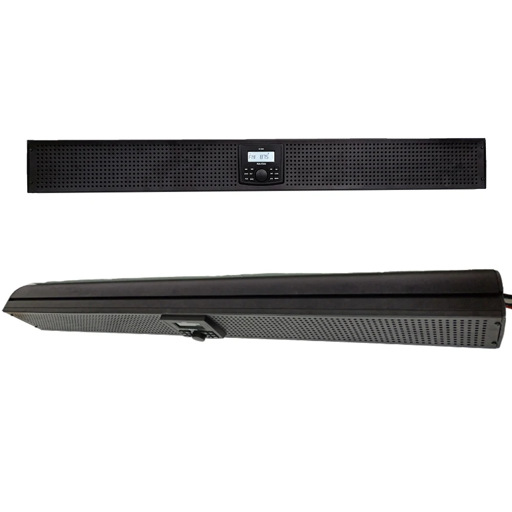 2023 Big Power UTV Soundbar 114cm Long With 10 Speakers And BT FM Radio LCD Display For Motorcycle ATV UTV RV HD-114-334