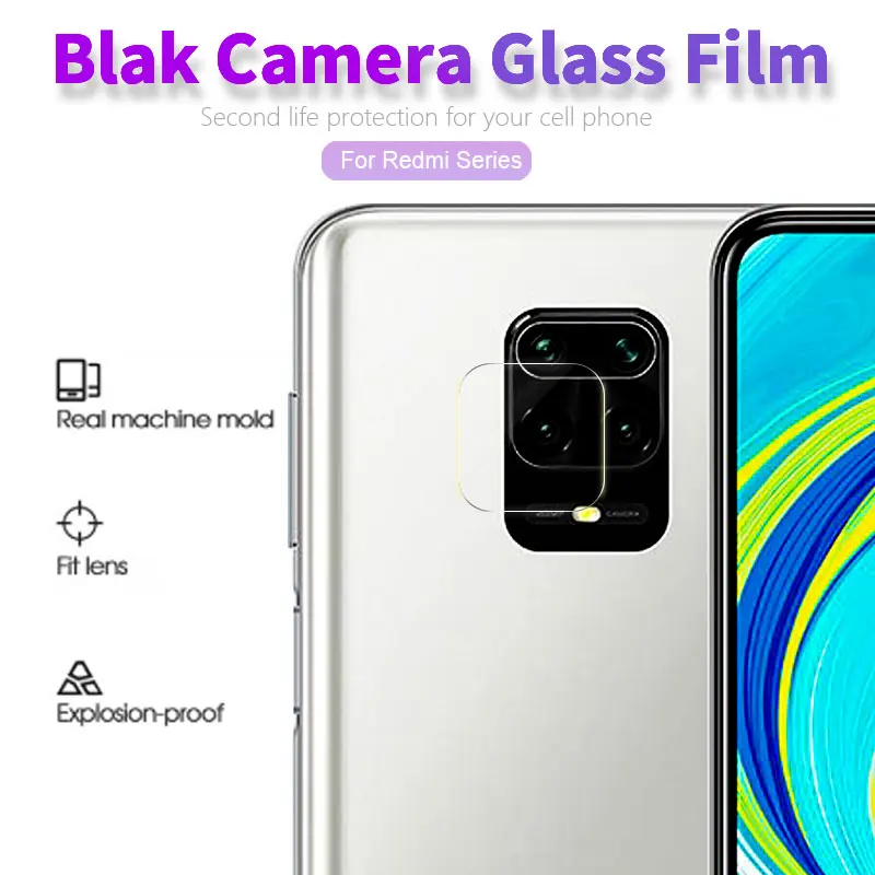 

Back Rear Camera Lens Film Glass For Xiaomi Redmi Note 9 / 9 Pro / 9 Pro Max Camera Protector Guard Anti-Shatter Protective Film