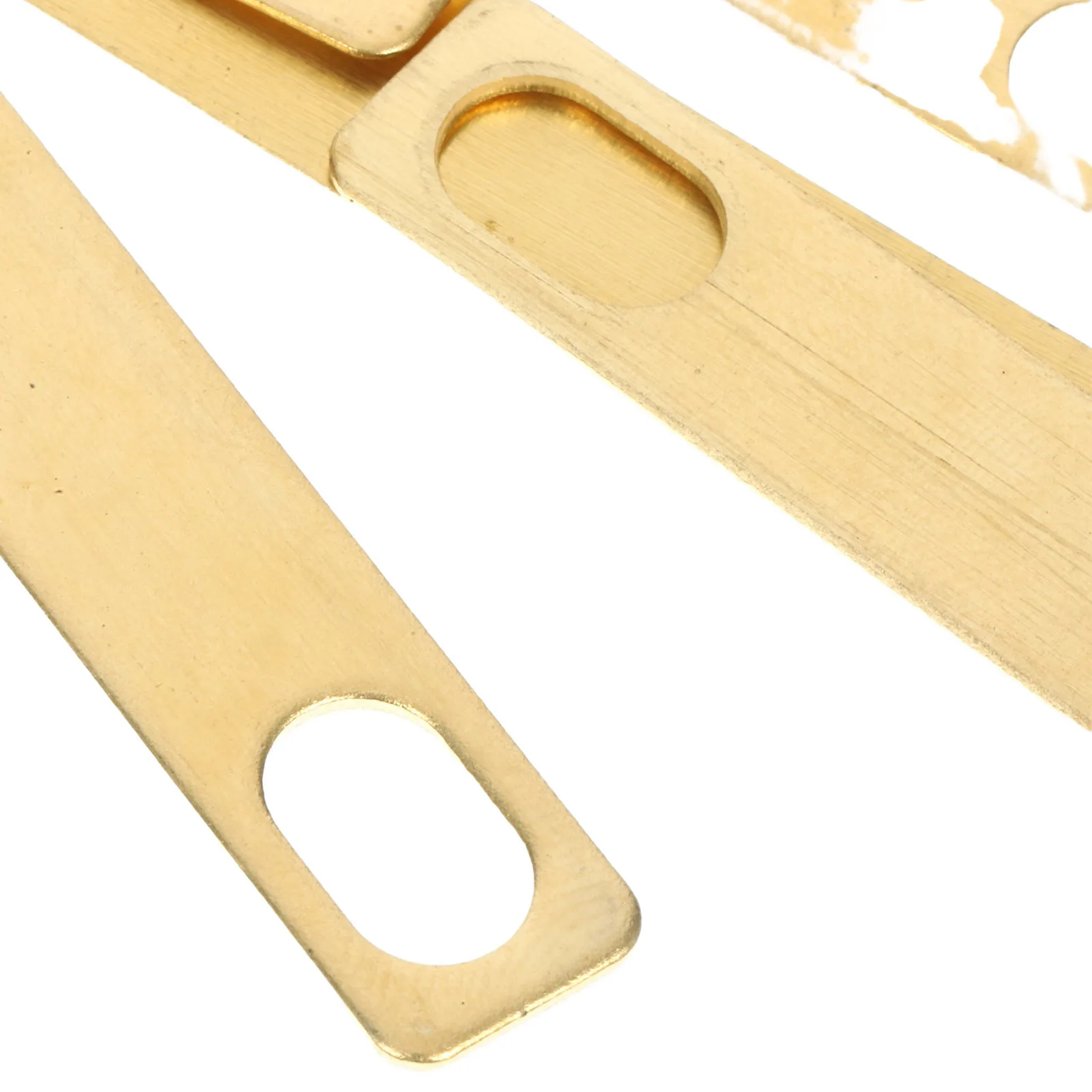 

10pcs Guitar Neck Shims Metal Brass Guitar Heightening Gasket For Electric Bass Durable Replacement Parts Accessories