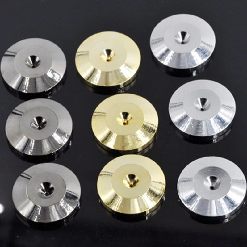 573A 8Pcs 25x5mm Audio Speaker AMP DAC Spike Base Pad Isolation Feet Improve Sound Cushion Pad Replacement