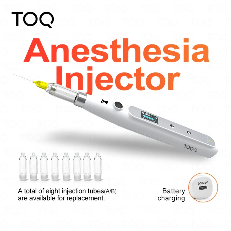 Pen Style Dental Painless Local Anesthetic Injector Multi Mode Anesthesia Syringe Instrument For Professional Dental Clinic Tool