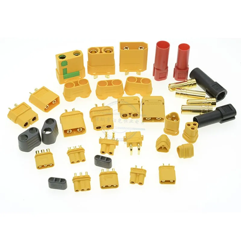 10 Stuks Xt60 + Xt 60H Stekker Connector Met Schede Behuizing 5 Mannelijke 5 Vrouwelijke (5 Paar) Voor Rc Lipo Batterij Rc Drone Auto Boot