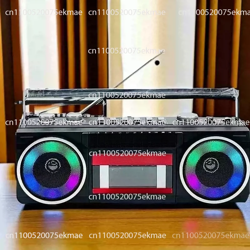 Retro Cassette Player: Plug-in Cassette Player with Bluetooth Speaker