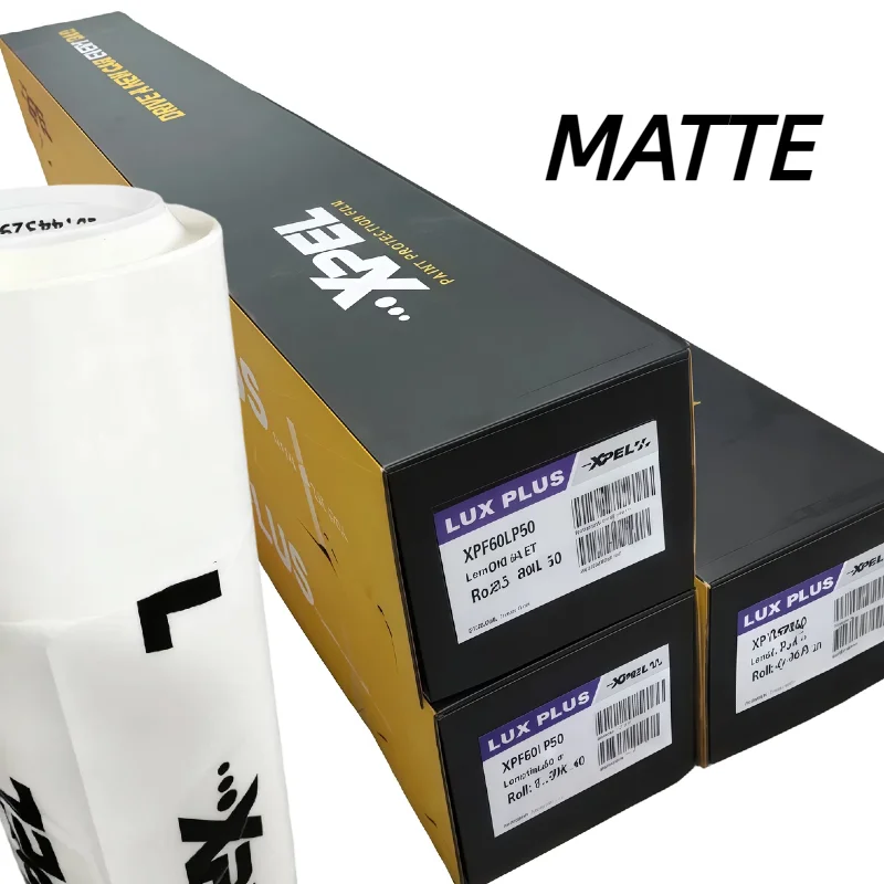 

MATTE XPEL TPU PPF Автоматическая защитная пленка для краски Превосходная прозрачность Самовосстанавливающаяся высокая термостойкость для атласного стелс
