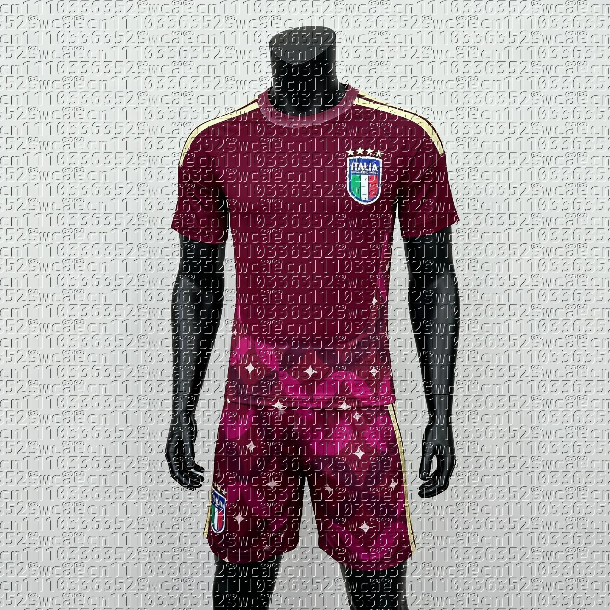 Conjunto de Camiseta para Hombre 2026, Uniforme del Equipo de Fútbol Italiano, Uniforme de Entrenamiento de Verano, Top Deportivo para Adultos, Pantalones Cortos