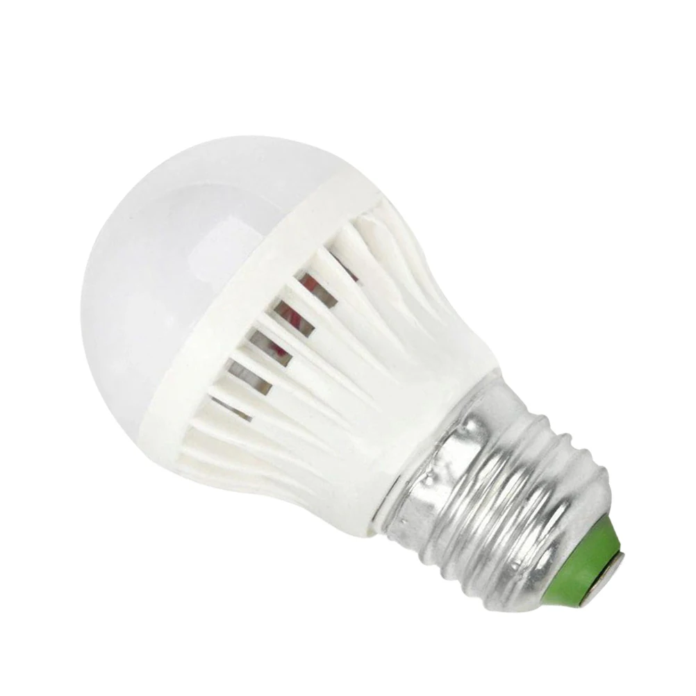 E27 7W 6500K Sensore audio luce automatica Lampadina a globo LED Lampada di emergenza a risparmio energetico per corridoio scala garage (bianco freddo)