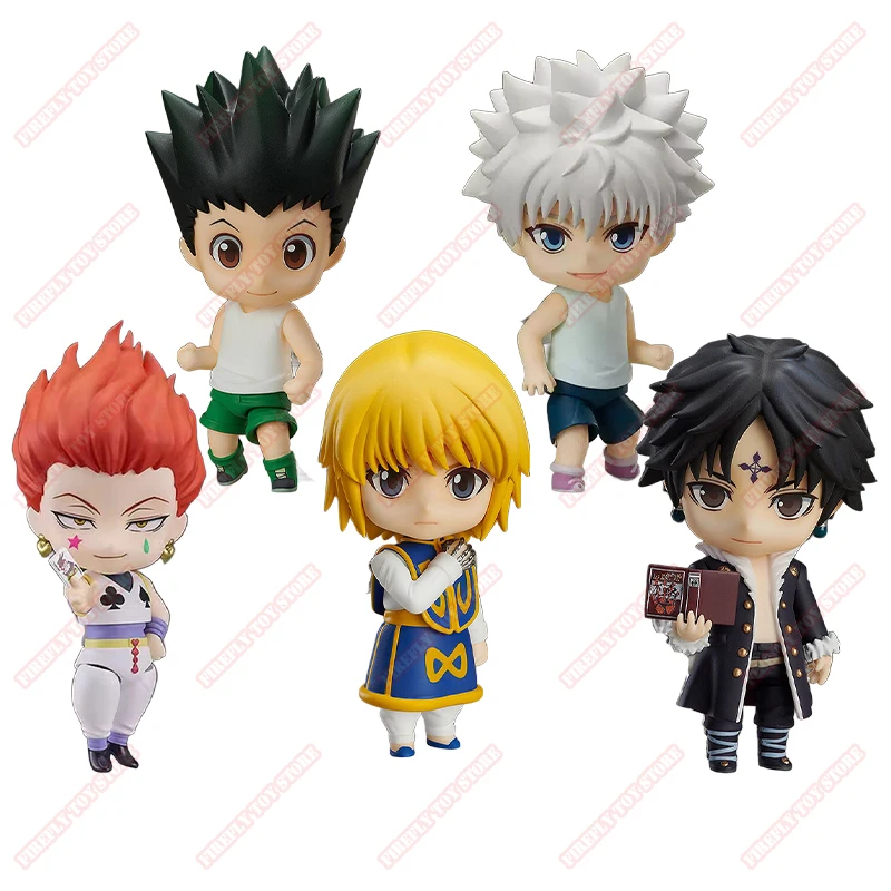 HUNTER×HUNTER animación cómic juguetes periféricos Gon Killua Kurapika Hisok movible Anime modelo de acción colección de figuras NTR