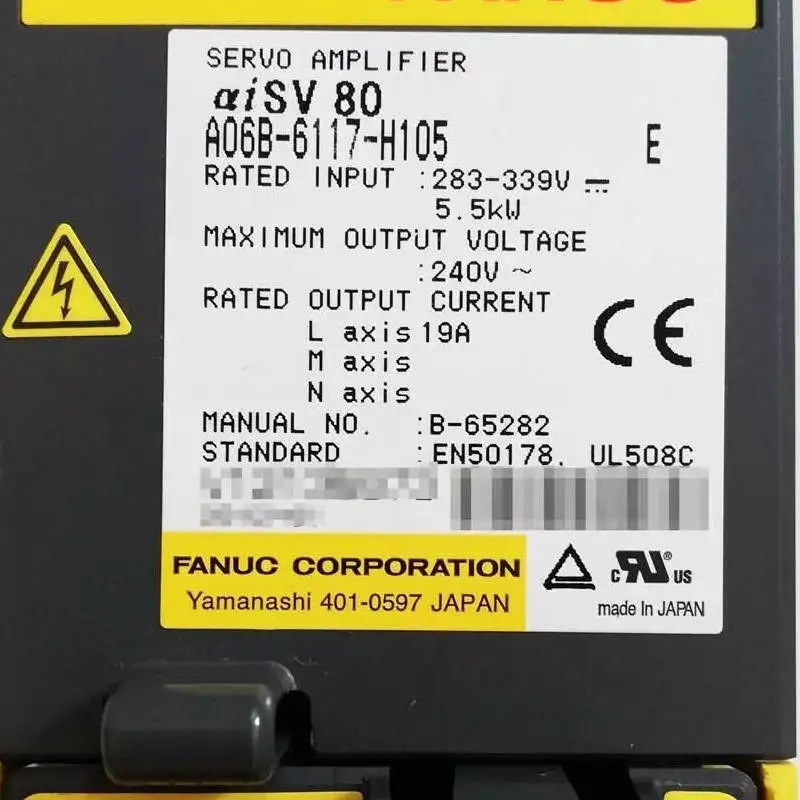 

A06B-6117-H105 New Fanuc Servo Driver IN STOCK Fast ship