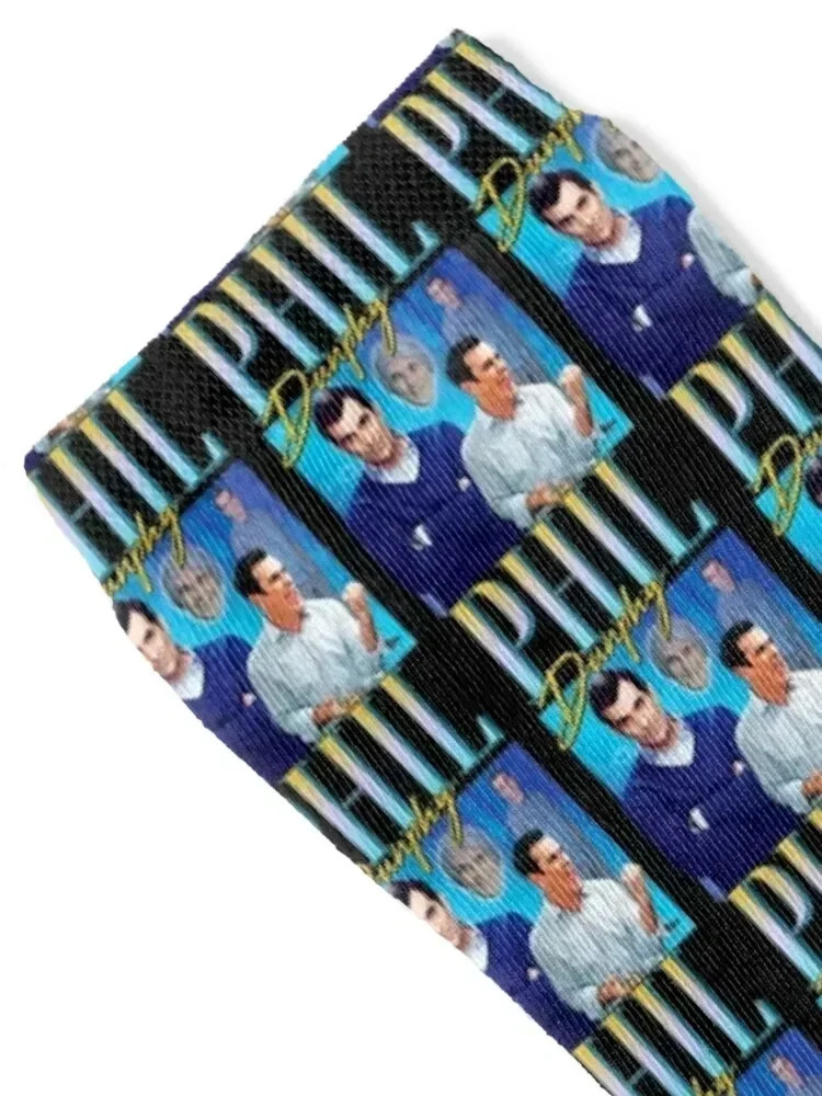 Phil-Dunphy-Homage Socks retro Toe sports with print Wholesale Socks Female Men's