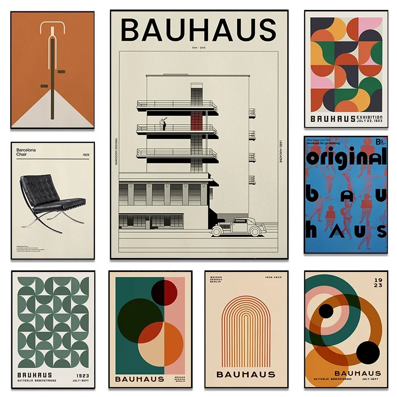 Découvrez la beauté du tableau bauhaus une fusion d'art et de design moderne