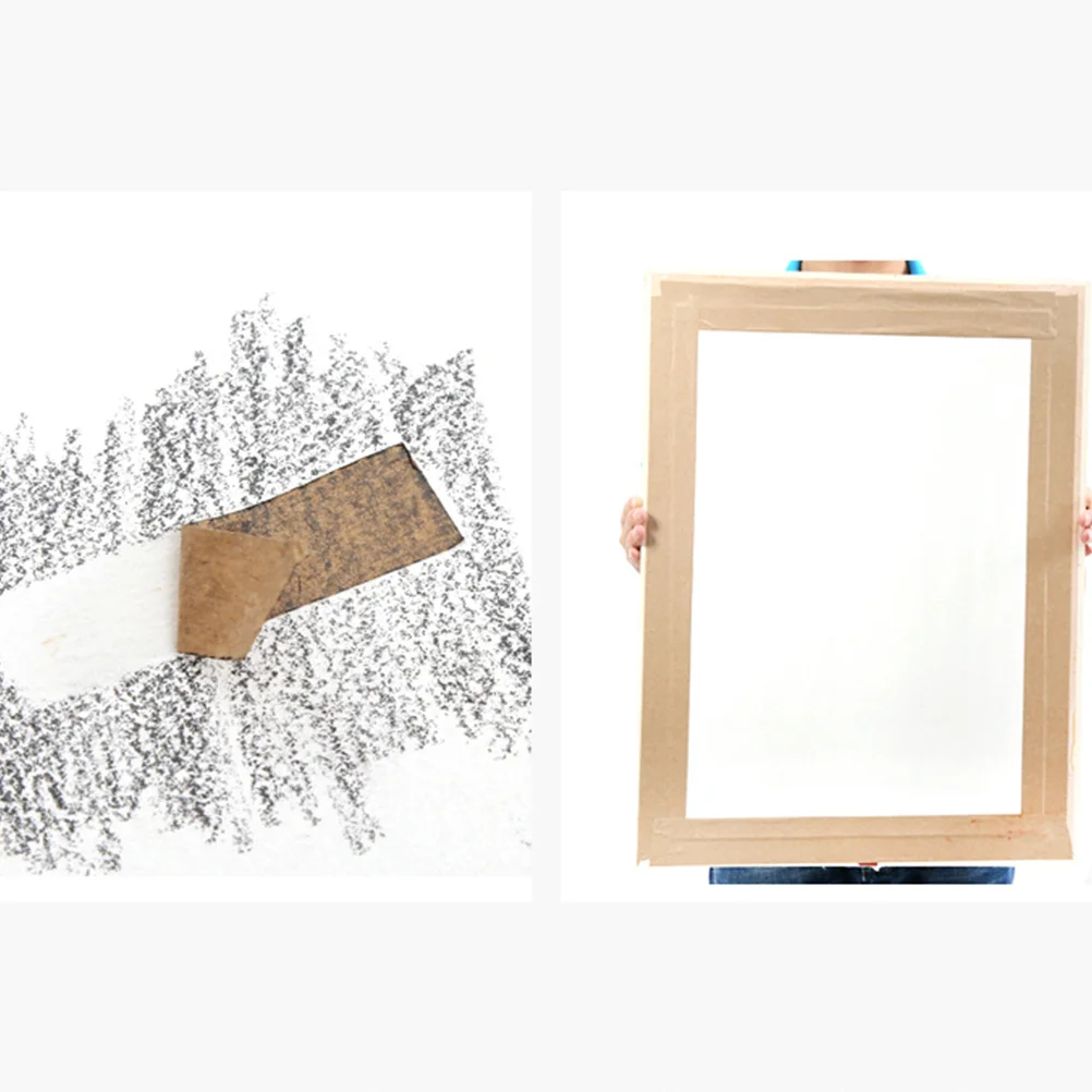 قطعتان من شريط لاصق قابل للذوبان في الماء، أداة تثبيت يدوية قوية لتزيين سجلات القصاصات والرسوم البيانية