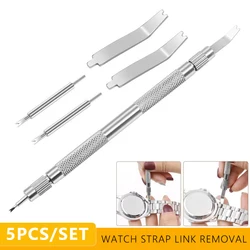 1set Watch Repair Tools Change Metal Bracelet Intercept Removal Steel Strap Belt Installation Universal Watch Strap Remover