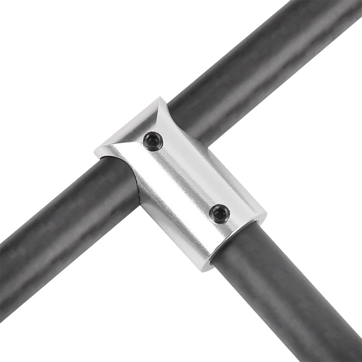 10Pcs metal tee 12 * 12mm multi-axis tripod plant protection drone multi-rotor aluminum tube landing gear carbon fiber tube