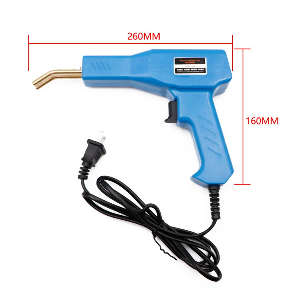 Plastic Welding Machine Hot Stapler Car Bumper Repair Tool Kit Garage Tools Handy PVC Plastic Repairing Guns Welders