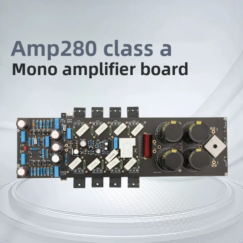 Amp280 high power class a and b mono fever grade hififor home amplifier board 2sa1943/2sc5200
