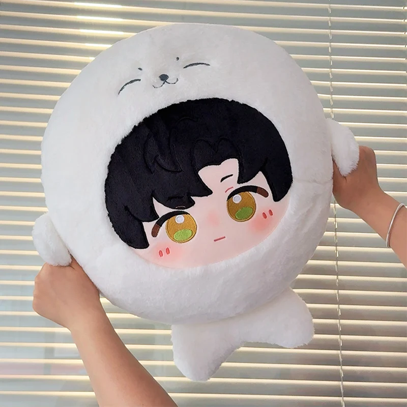 Amor y espacio profundo que rodean Xavier Rafayel Zayne Caleb Sylus lindo almohada 50cm muñeca de algodón regalo enviar a amigos