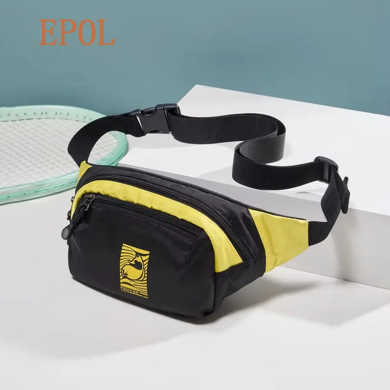 EPOL 2026 Trend Fashion Sports Waist Belt Bags Women Lightweight Small Phone Bags Travel Casual Crossbody Bag 3003-03 3003-04